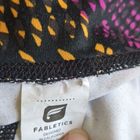 Fabletics Salar Legging Estimate SM Fractal Print No Size Tag See measurements - Picture 9 of 13